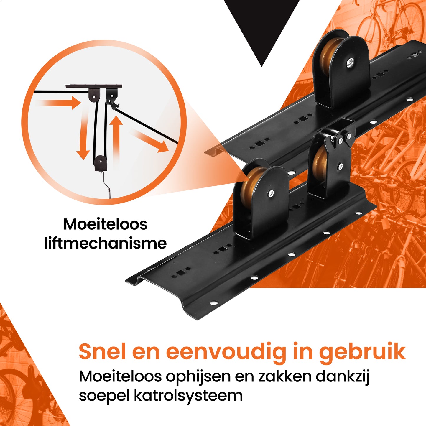 Fietslift fiets ophangsysteem met 30 KG Draagkracht