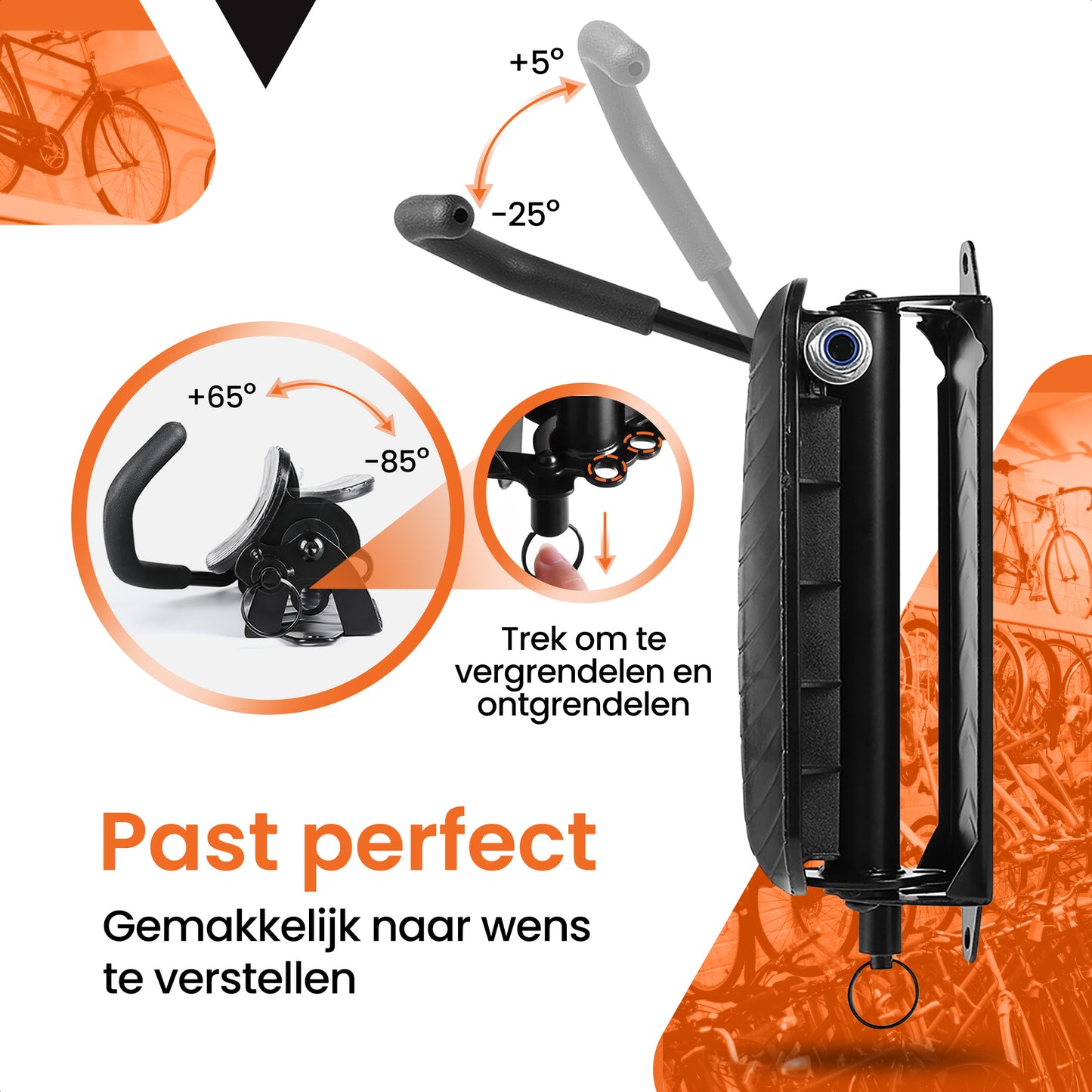 Fiets Ophangsysteem draaibaar voor 2 fietsen