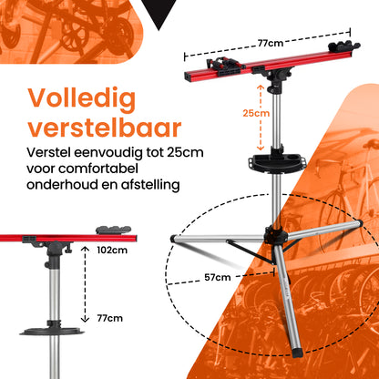 Professionele fiets montagestandaard