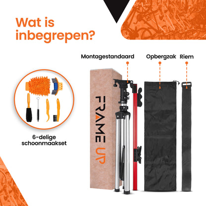Professionele fiets montagestandaard