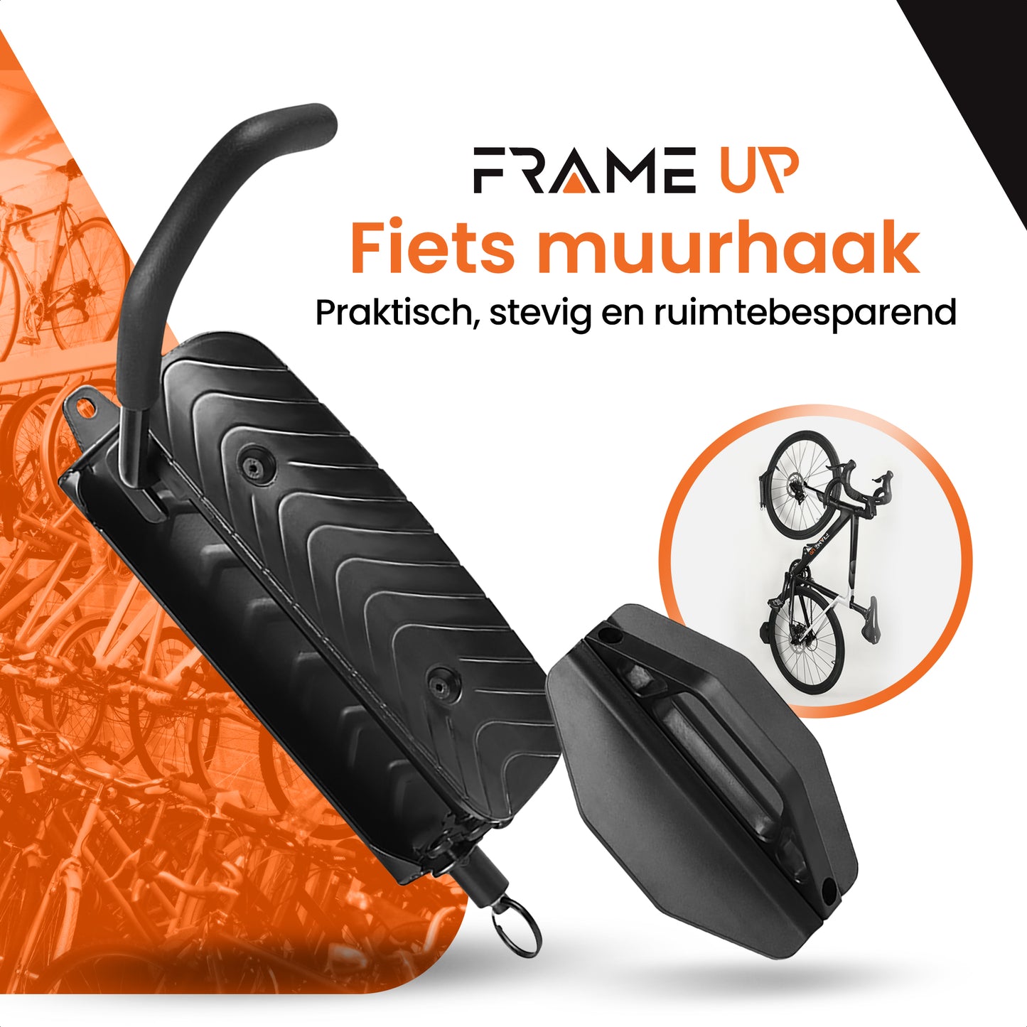 Fiets Ophangsysteem draaibaar voor 2 fietsen
