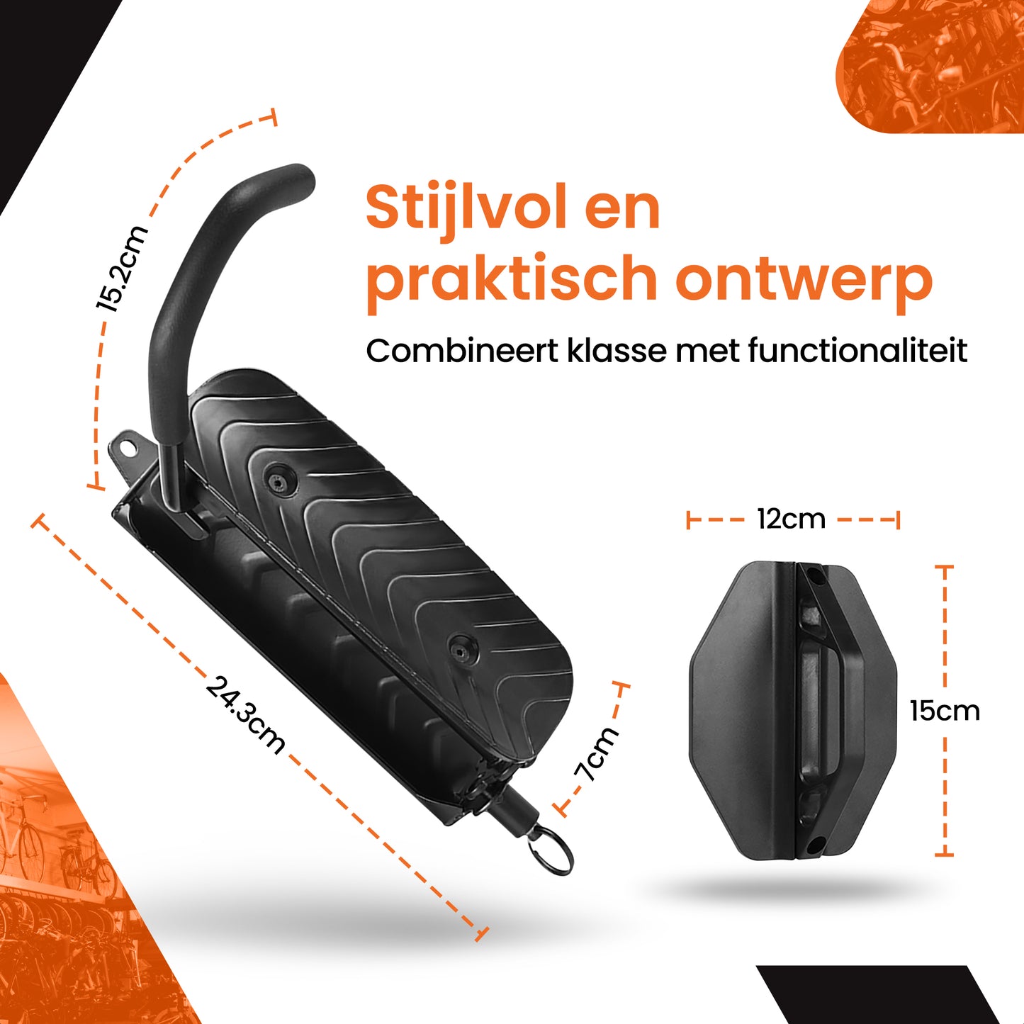 Fiets Ophangsysteem draaibaar voor 2 fietsen