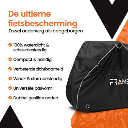 fietshoes voor 1 of 2 fietsen waterdicht