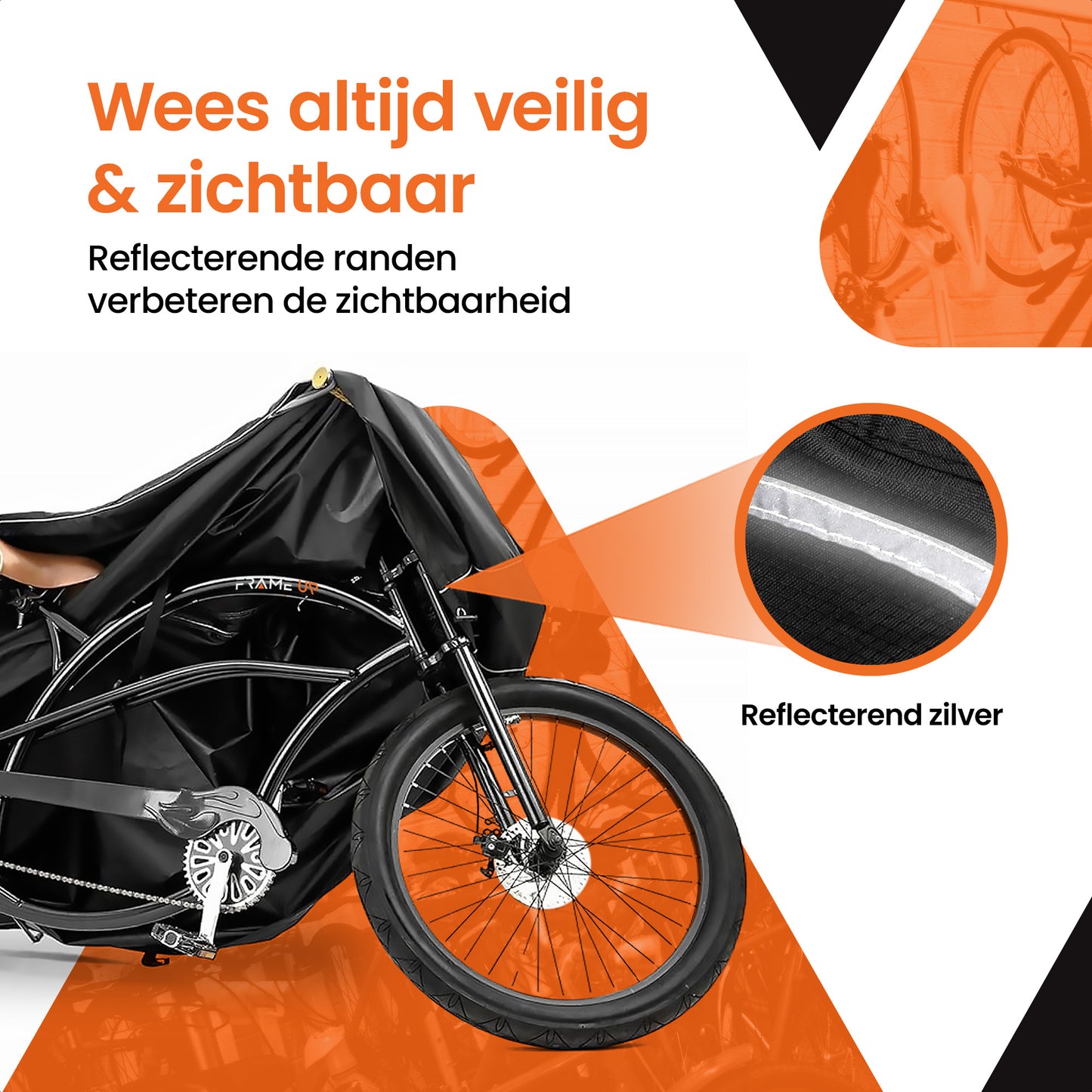 fietshoes voor 1 of 2 fietsen waterdicht