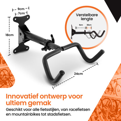 fiets ophangsysteem muurbeugel