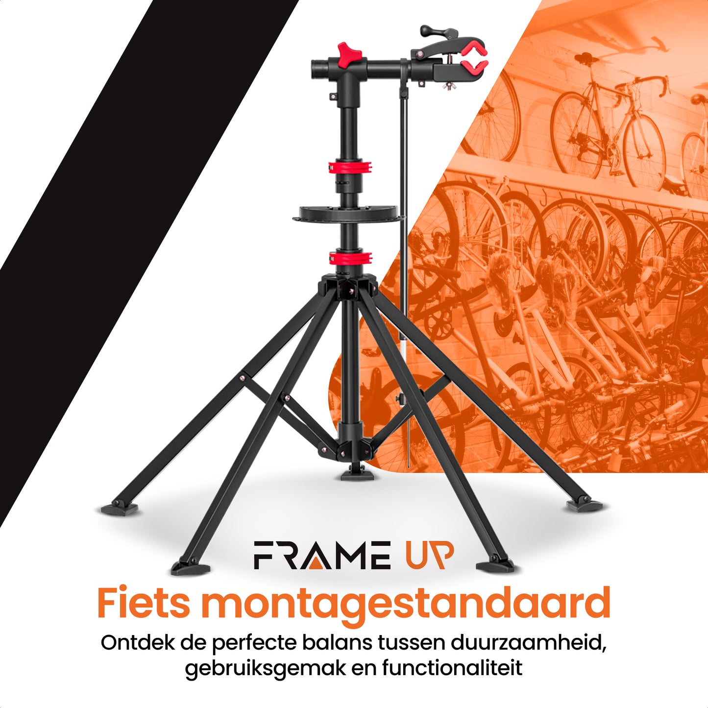 Fiets montagestandaard 5 poten