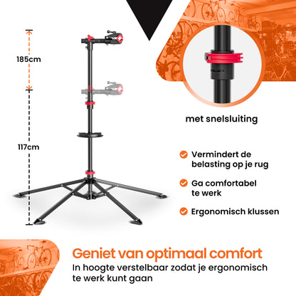 Fiets montagestandaard 5 poten