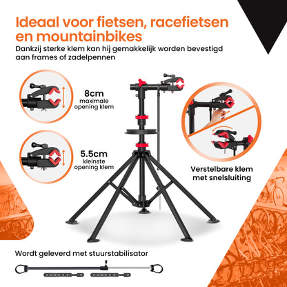Fiets montagestandaard 5 poten