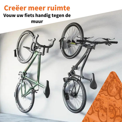 fiets ophangsysteem muurbeugel